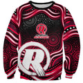 Melbourne Renegades Cricket Sweatshirt Australian Cricket Mascot - Modern Indigenous Style