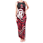 Melbourne Renegades Cricket Tank Maxi Dress Australian Cricket Mascot - Modern Indigenous Style