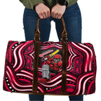 Melbourne Renegades Cricket Travel Bag Australian Cricket Mascot - Modern Indigenous Style