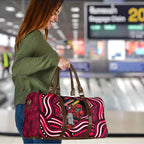 Melbourne Renegades Cricket Travel Bag Australian Cricket Mascot - Modern Indigenous Style