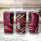 Melbourne Renegades Cricket Tumbler Cup Australian Cricket Mascot - Modern Indigenous Style