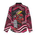 Melbourne Renegades Cricket Women Casual Shirt Australian Cricket Mascot - Modern Indigenous Style