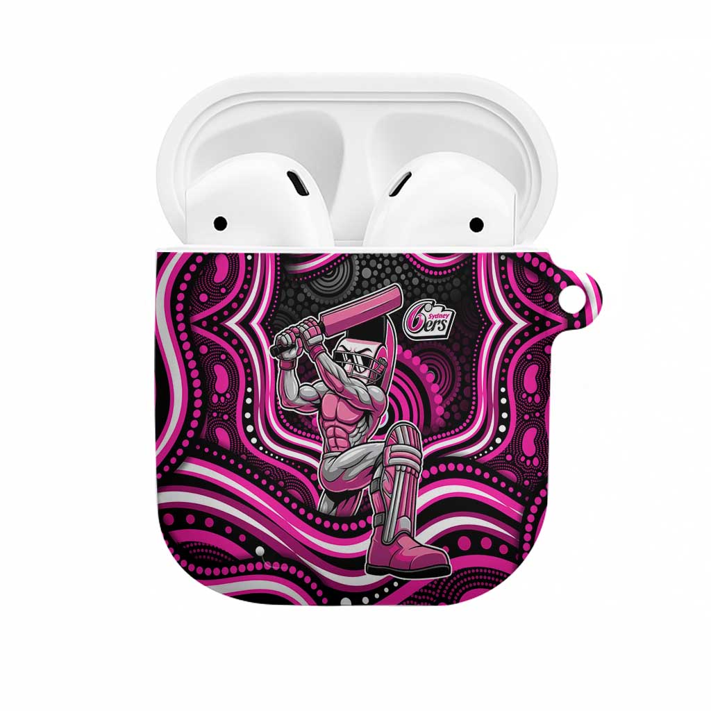 Sydney Sixers Cricket AirPods Case Australian Cricket Mascot - Modern Indigenous Style