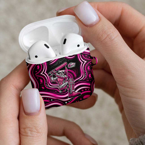 Sydney Sixers Cricket AirPods Case Australian Cricket Mascot - Modern Indigenous Style