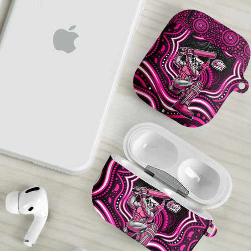 Sydney Sixers Cricket AirPods Case Australian Cricket Mascot - Modern Indigenous Style
