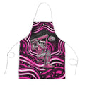 Sydney Sixers Cricket Apron Australian Cricket Mascot - Modern Indigenous Style