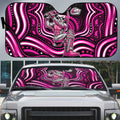 Sydney Sixers Cricket Auto Sun Shade Australian Cricket Mascot - Modern Indigenous Style