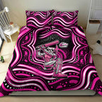 Sydney Sixers Cricket Bedding Set Australian Cricket Mascot - Modern Indigenous Style