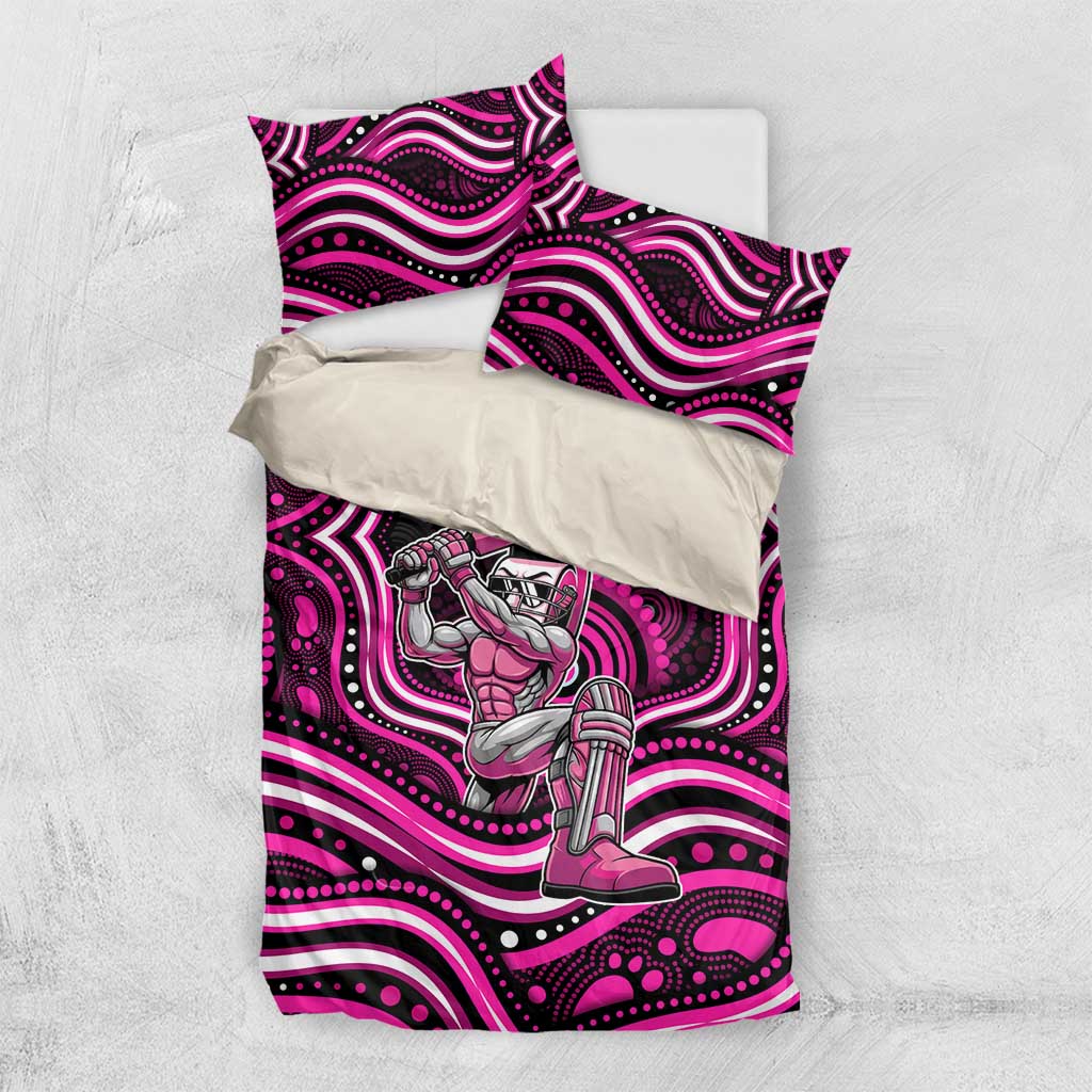 Sydney Sixers Cricket Bedding Set Australian Cricket Mascot - Modern Indigenous Style