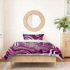 Sydney Sixers Cricket Bedding Set Australian Cricket Mascot - Modern Indigenous Style