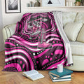 Sydney Sixers Cricket Blanket Australian Cricket Mascot - Modern Indigenous Style