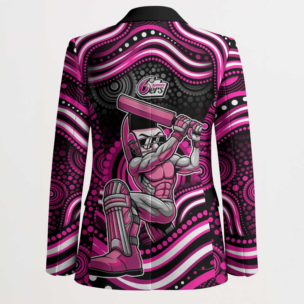 Sydney Sixers Cricket Blazer Australian Cricket Mascot - Modern Indigenous Style