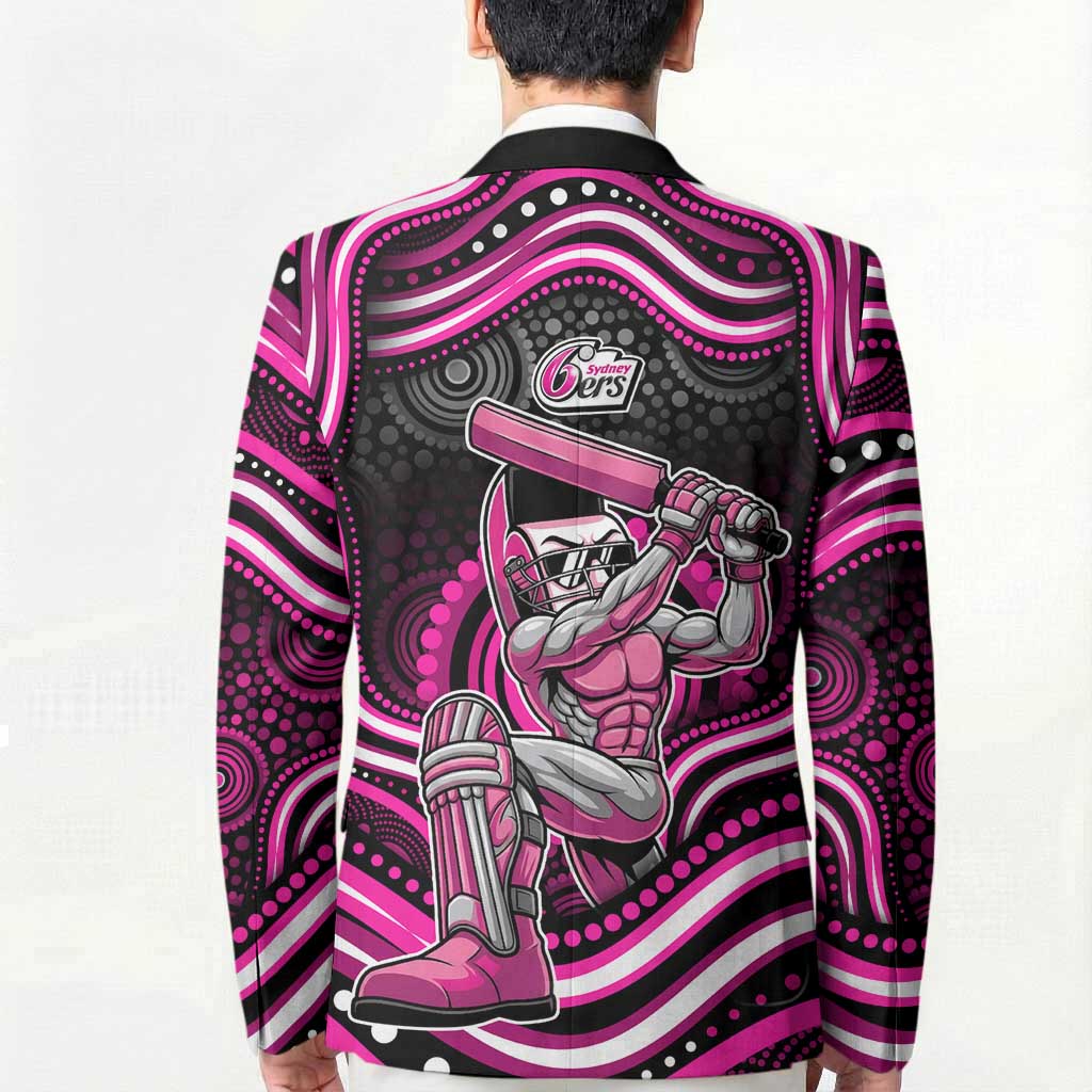 Sydney Sixers Cricket Blazer Australian Cricket Mascot - Modern Indigenous Style