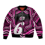 Sydney Sixers Cricket Bomber Jacket Australian Cricket Mascot - Modern Indigenous Style