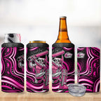 Sydney Sixers Cricket 4 in 1 Can Cooler Tumbler Australian Cricket Mascot - Modern Indigenous Style