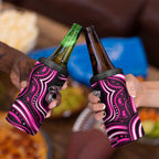 Sydney Sixers Cricket 4 in 1 Can Cooler Tumbler Australian Cricket Mascot - Modern Indigenous Style