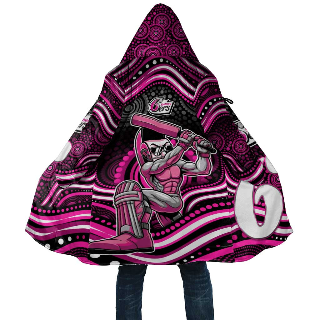 Sydney Sixers Cricket Cloak Australian Cricket Mascot - Modern Indigenous Style