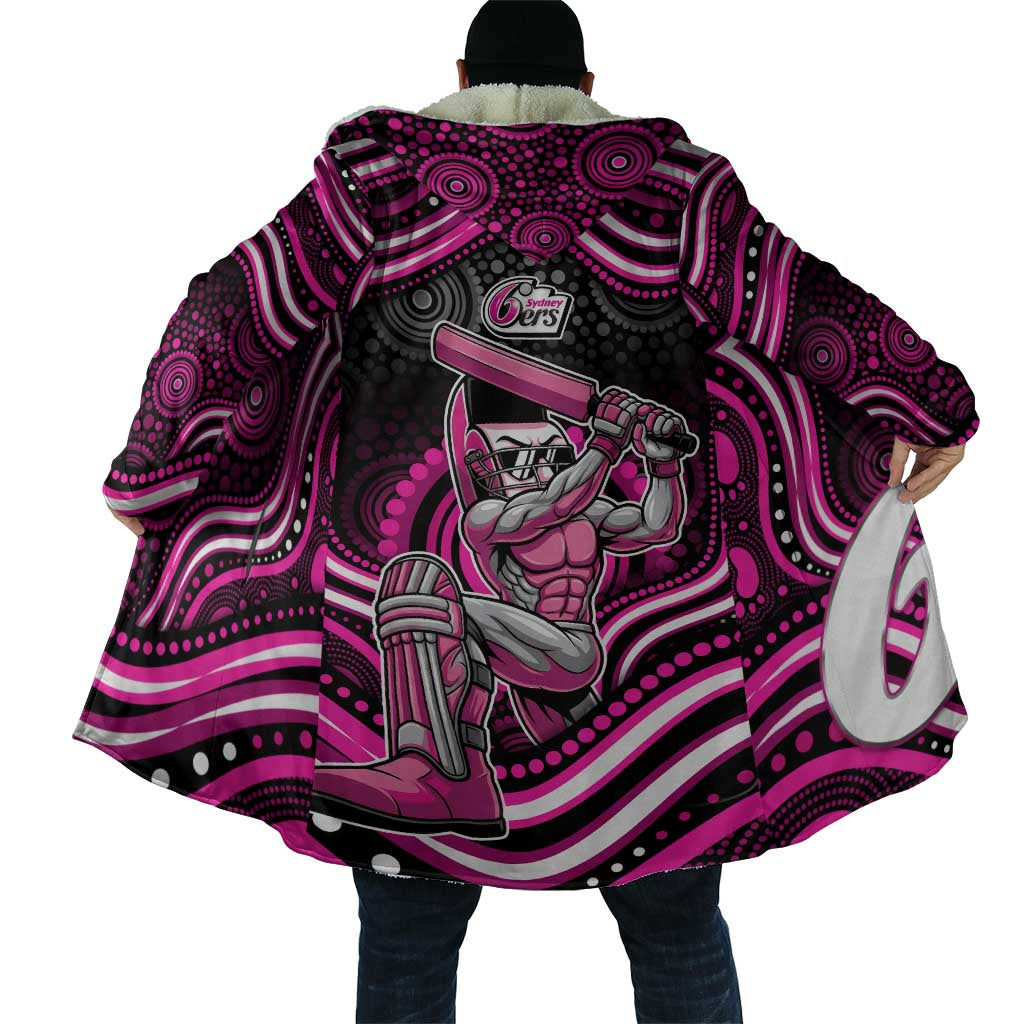 Sydney Sixers Cricket Cloak Australian Cricket Mascot - Modern Indigenous Style