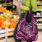 Sydney Sixers Cricket Grocery Bag Australian Cricket Mascot - Modern Indigenous Style