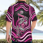 Sydney Sixers Cricket Hawaiian Shirt Australian Cricket Mascot - Modern Indigenous Style