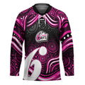 Sydney Sixers Cricket Hockey Jersey Australian Cricket Mascot - Modern Indigenous Style
