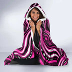 Sydney Sixers Cricket Hooded Blanket Australian Cricket Mascot - Modern Indigenous Style