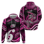 Sydney Sixers Cricket Hoodie Australian Cricket Mascot - Modern Indigenous Style