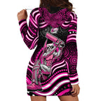 Sydney Sixers Cricket Hoodie Dress Australian Cricket Mascot - Modern Indigenous Style