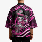 Sydney Sixers Cricket Kimono Australian Cricket Mascot - Modern Indigenous Style
