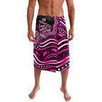 Sydney Sixers Cricket Lavalava Australian Cricket Mascot - Modern Indigenous Style