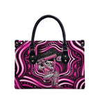 Sydney Sixers Cricket Leather Bag Australian Cricket Mascot - Modern Indigenous Style