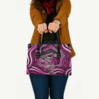 Sydney Sixers Cricket Leather Bag Australian Cricket Mascot - Modern Indigenous Style