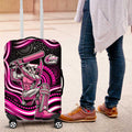 Sydney Sixers Cricket Luggage Cover Australian Cricket Mascot - Modern Indigenous Style