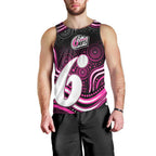 Sydney Sixers Cricket Men Tank Top Australian Cricket Mascot - Modern Indigenous Style