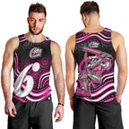 Sydney Sixers Cricket Men Tank Top Australian Cricket Mascot - Modern Indigenous Style
