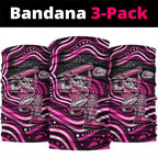 Sydney Sixers Cricket Neck Gaiter Australian Cricket Mascot - Modern Indigenous Style