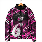 Sydney Sixers Cricket Padded Jacket Australian Cricket Mascot - Modern Indigenous Style