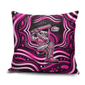 Sydney Sixers Cricket Pillow Cover Australian Cricket Mascot - Modern Indigenous Style