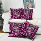 Sydney Sixers Cricket Pillow Cover Australian Cricket Mascot - Modern Indigenous Style