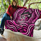 Sydney Sixers Cricket Quilt Australian Cricket Mascot - Modern Indigenous Style