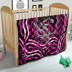 Sydney Sixers Cricket Quilt Australian Cricket Mascot - Modern Indigenous Style