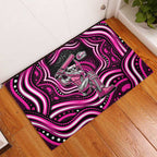 Sydney Sixers Cricket Rubber Doormat Australian Cricket Mascot - Modern Indigenous Style