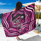 Sydney Sixers Cricket Sarong Australian Cricket Mascot - Modern Indigenous Style