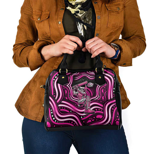 Sydney Sixers Cricket Shoulder Handbag Australian Cricket Mascot - Modern Indigenous Style