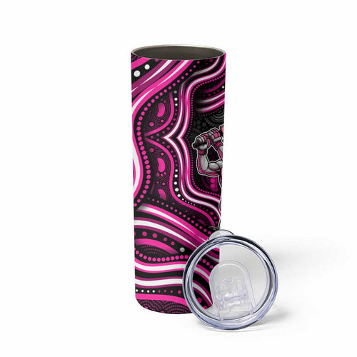 Sydney Sixers Cricket Skinny Tumbler Australian Cricket Mascot - Modern Indigenous Style