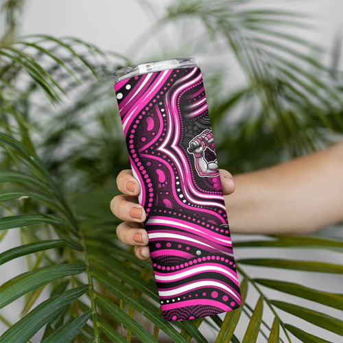 Sydney Sixers Cricket Skinny Tumbler Australian Cricket Mascot - Modern Indigenous Style