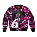 Sydney Sixers Cricket Sleeve Zip Bomber Jacket Australian Cricket Mascot - Modern Indigenous Style