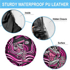 Sydney Sixers Cricket Spare Tire Cover Australian Cricket Mascot - Modern Indigenous Style