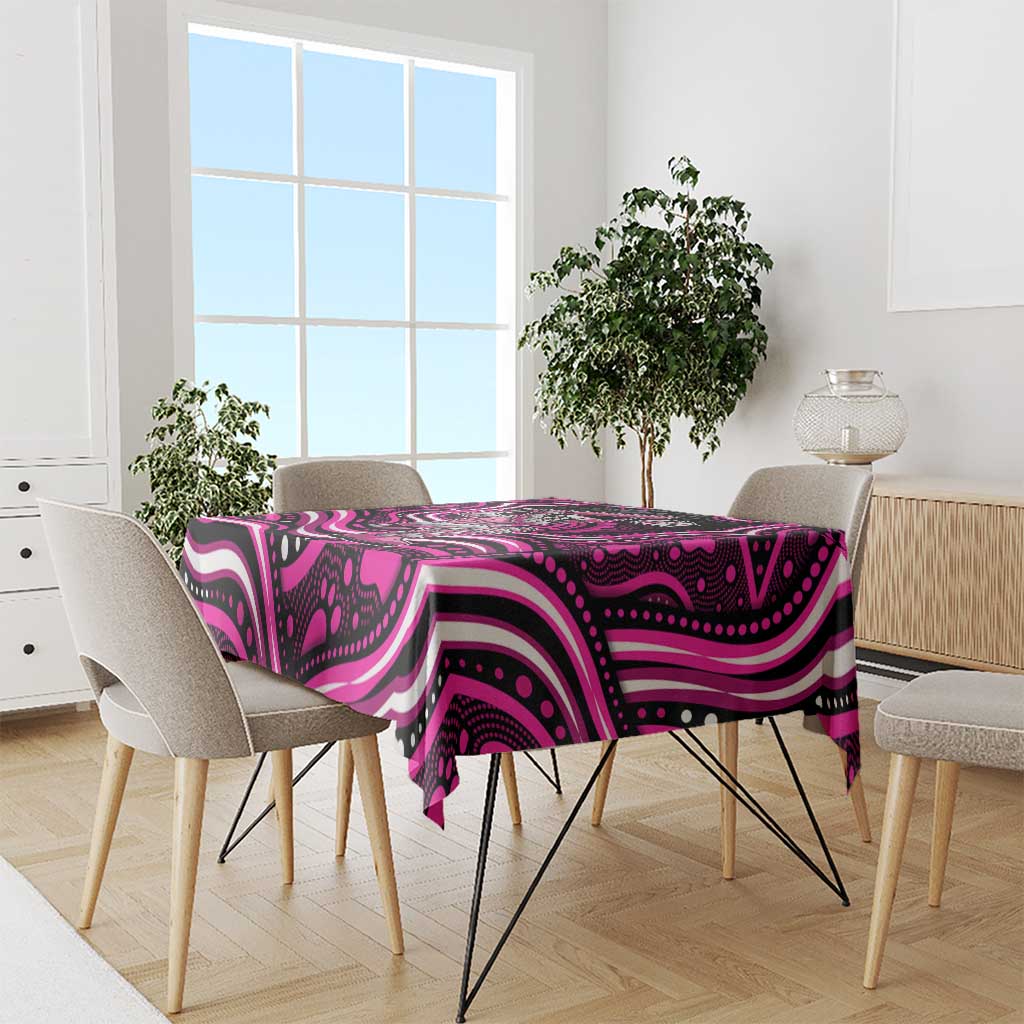Sydney Sixers Cricket Tablecloth Australian Cricket Mascot - Modern Indigenous Style