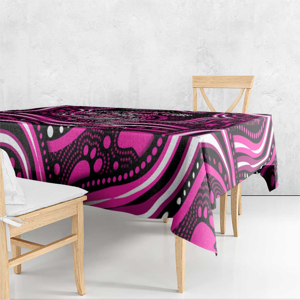 Sydney Sixers Cricket Tablecloth Australian Cricket Mascot - Modern Indigenous Style